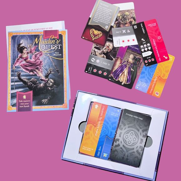 2018 Maiden's Quest Card Game COMPLETE - Picture 1 of 3